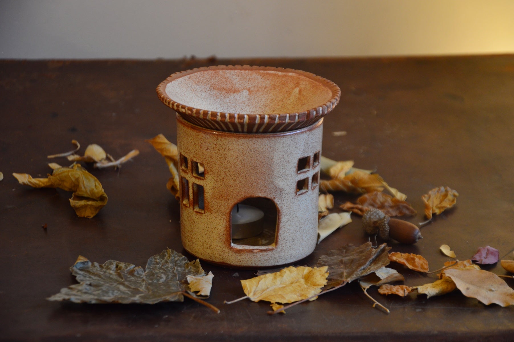 Autumn Cottage Luminary & Wax Melt Burner