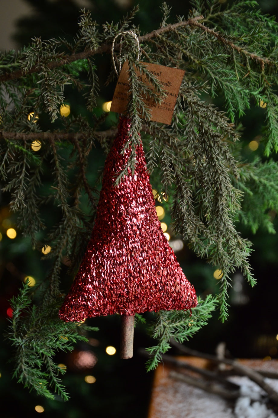 Fragrant Plush Tree Ornament | Christmas Dinner