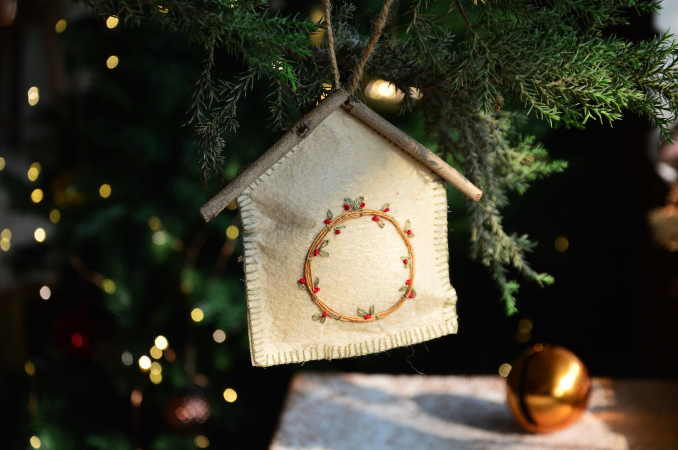 Fragrant Plush Cottage Ornament | Cozy Cottage