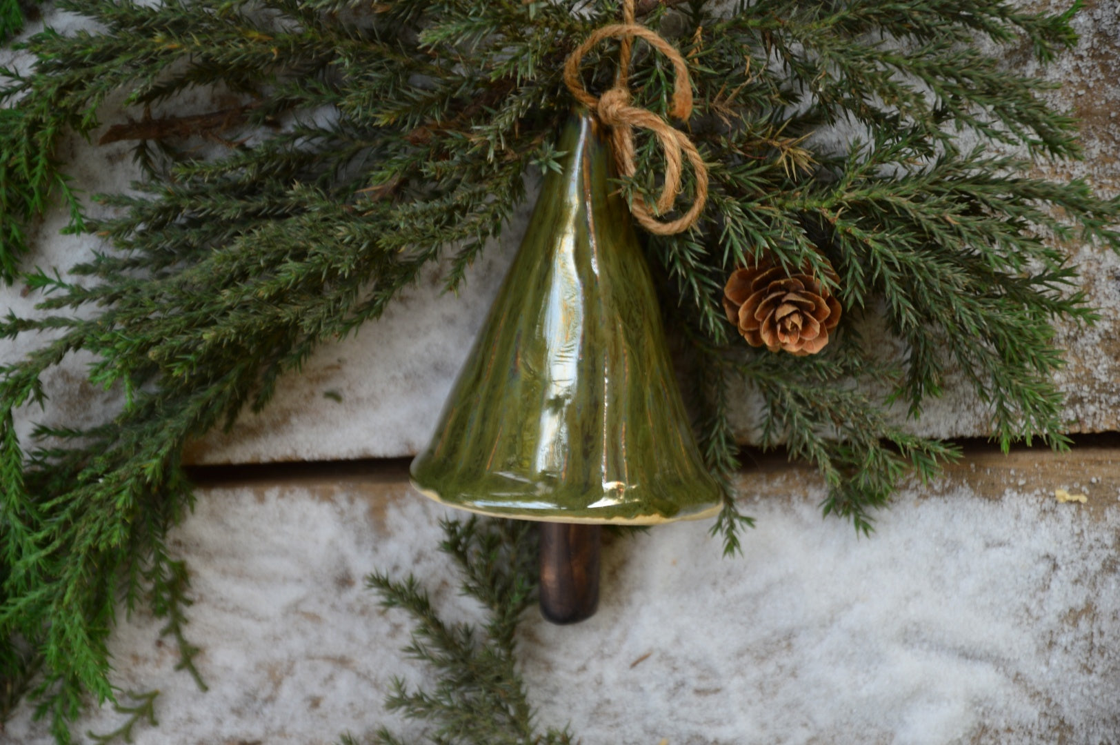 Christmas Tree Bell Ornament