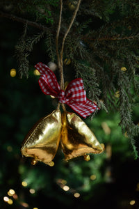 Plush Bells Ornament | Golden Bells