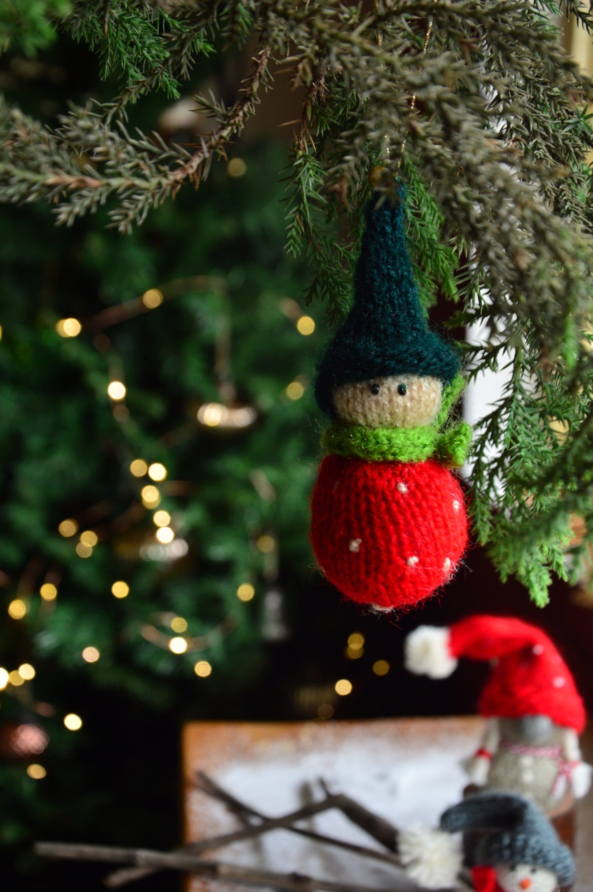 Joy the Pixie | Woven Stories Handknit Ornaments