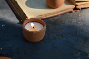 Dhara | Terracotta Tealights Basil