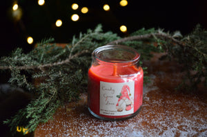 Candy Cane Lane Cookie Jar Candle