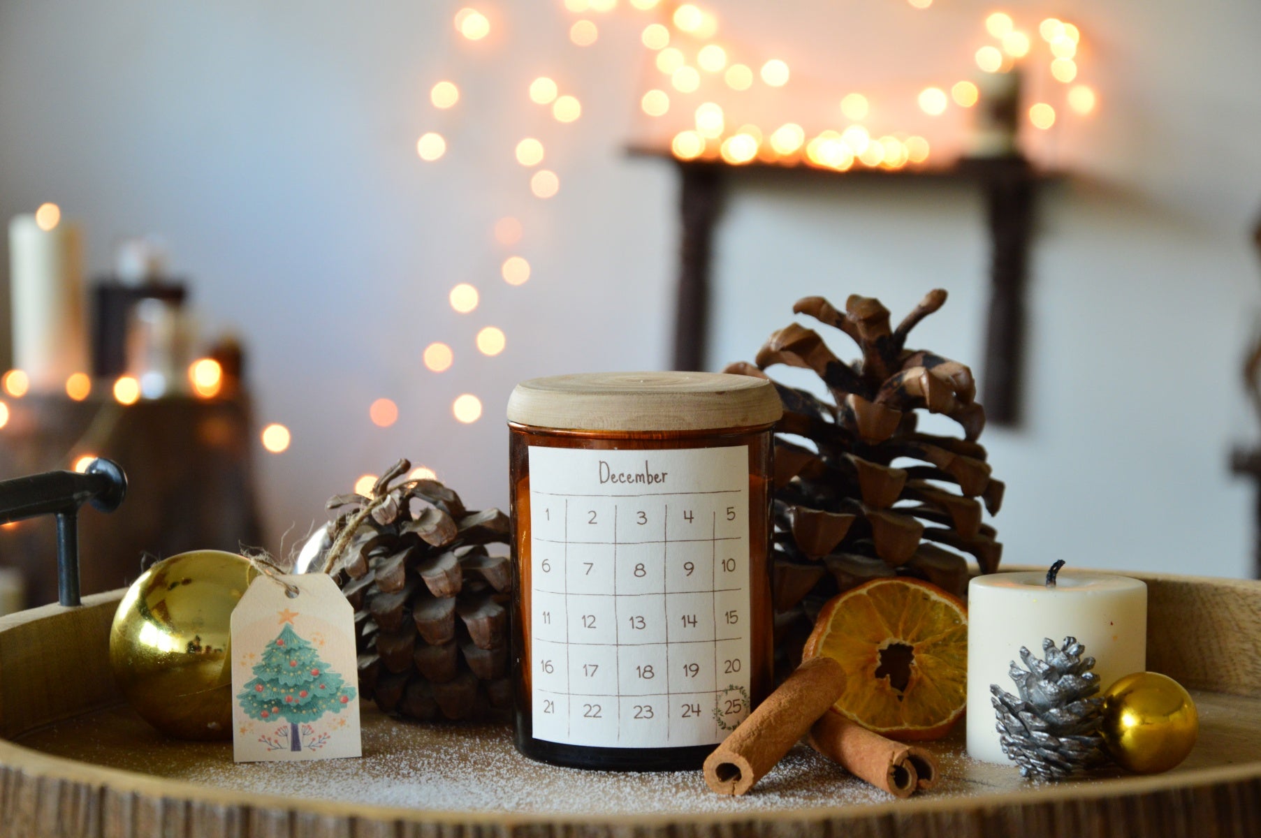 BLACK FRIDAY 20%Off Countdown To Christmas | Candle Votive