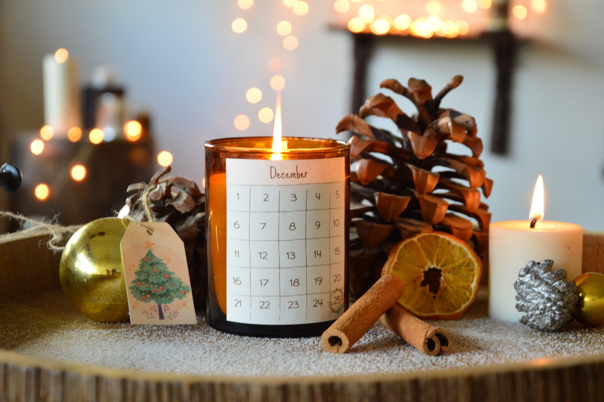 BLACK FRIDAY 20%Off Countdown To Christmas | Candle Votive