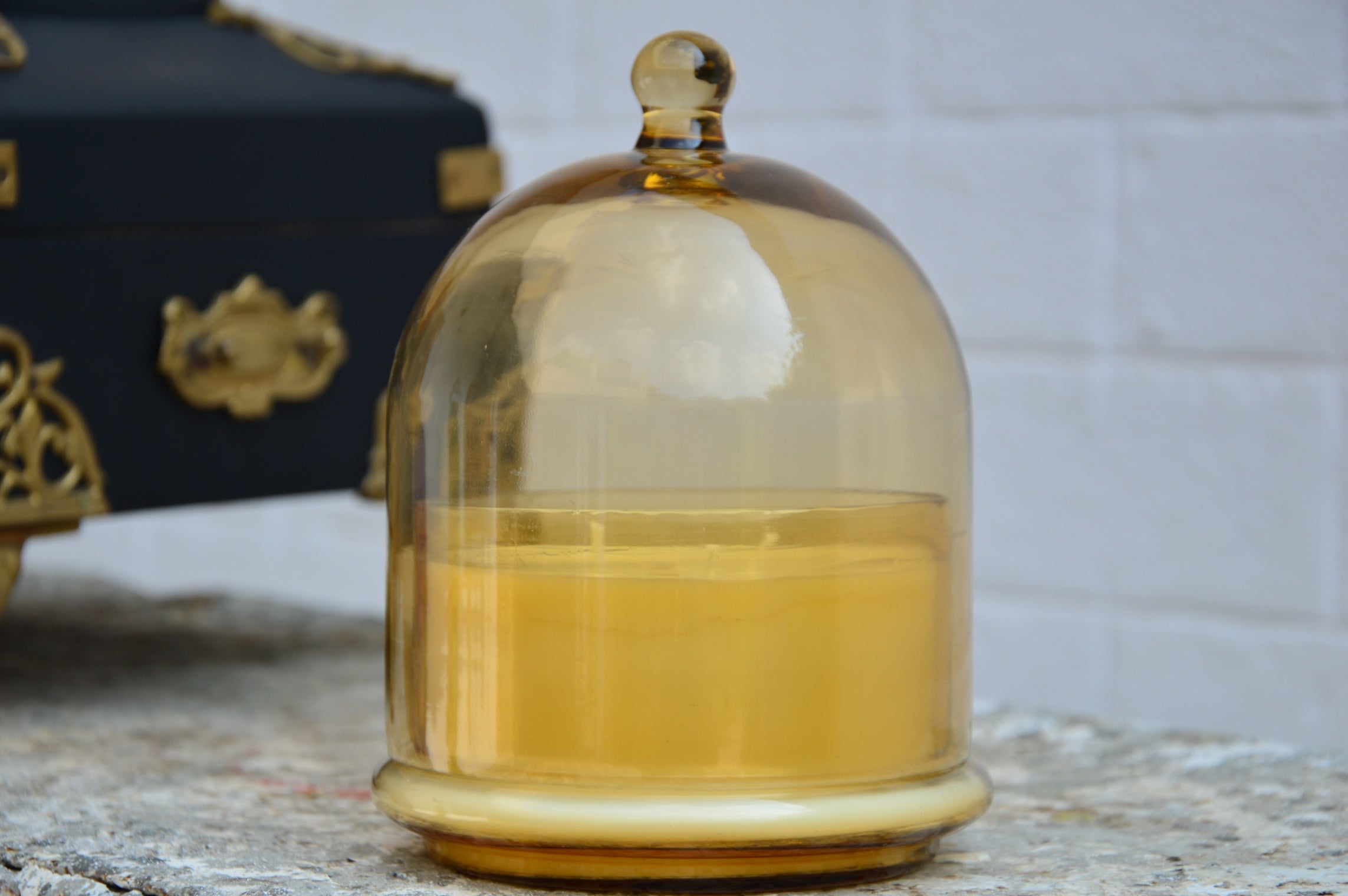 Noor | Mahal Glass Dome Candle