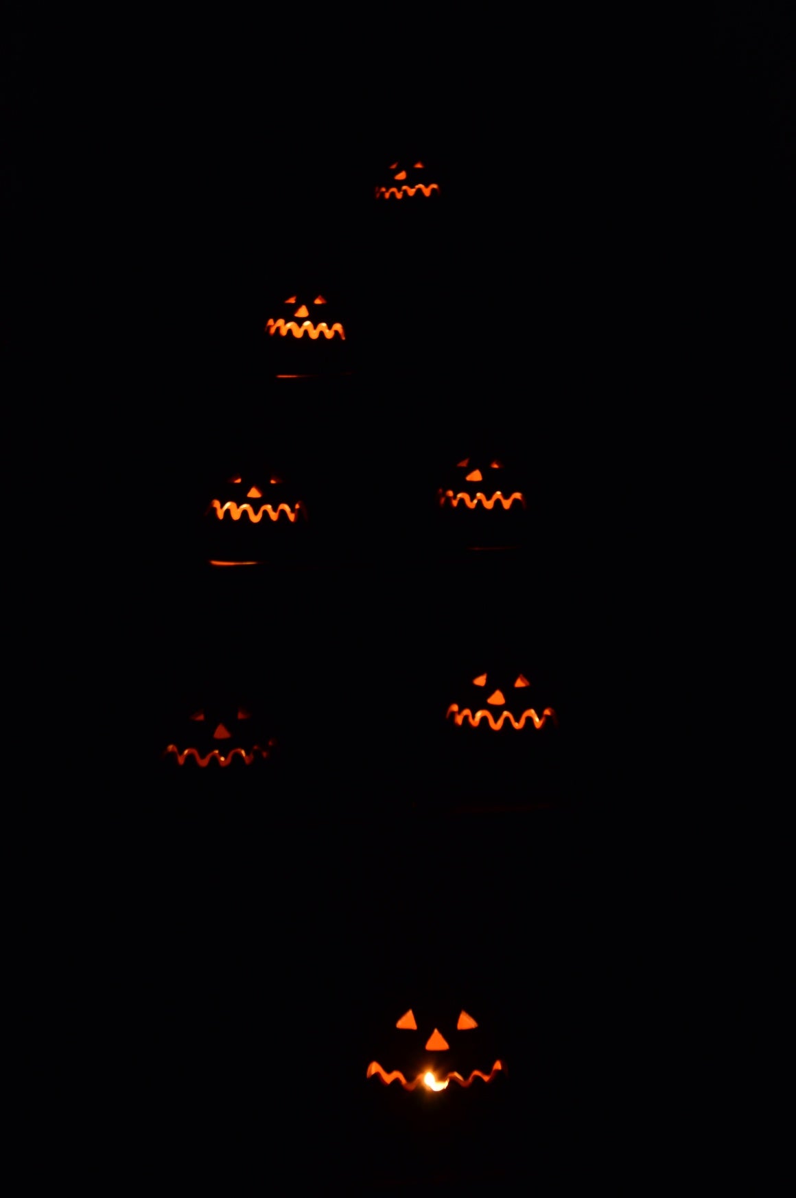 Spooky Terracotta Luminary